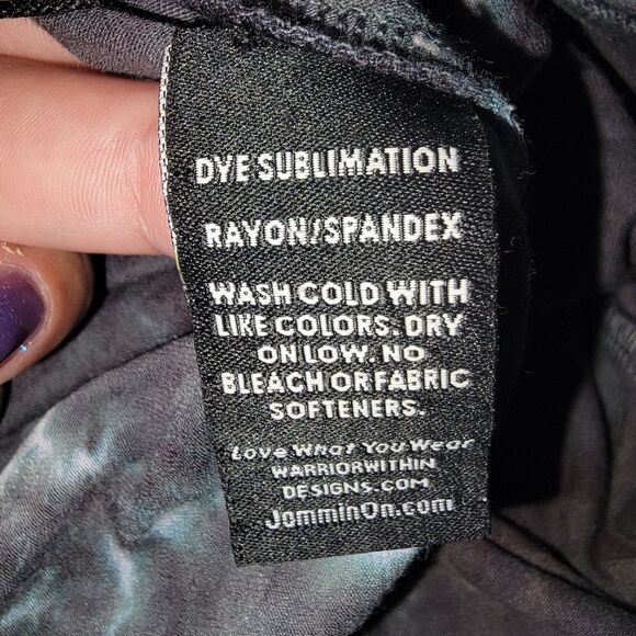 Warrior Within Jammin Dyes Huntress Tie Dye Cinch Dress Size Large - Picture 6 of 6